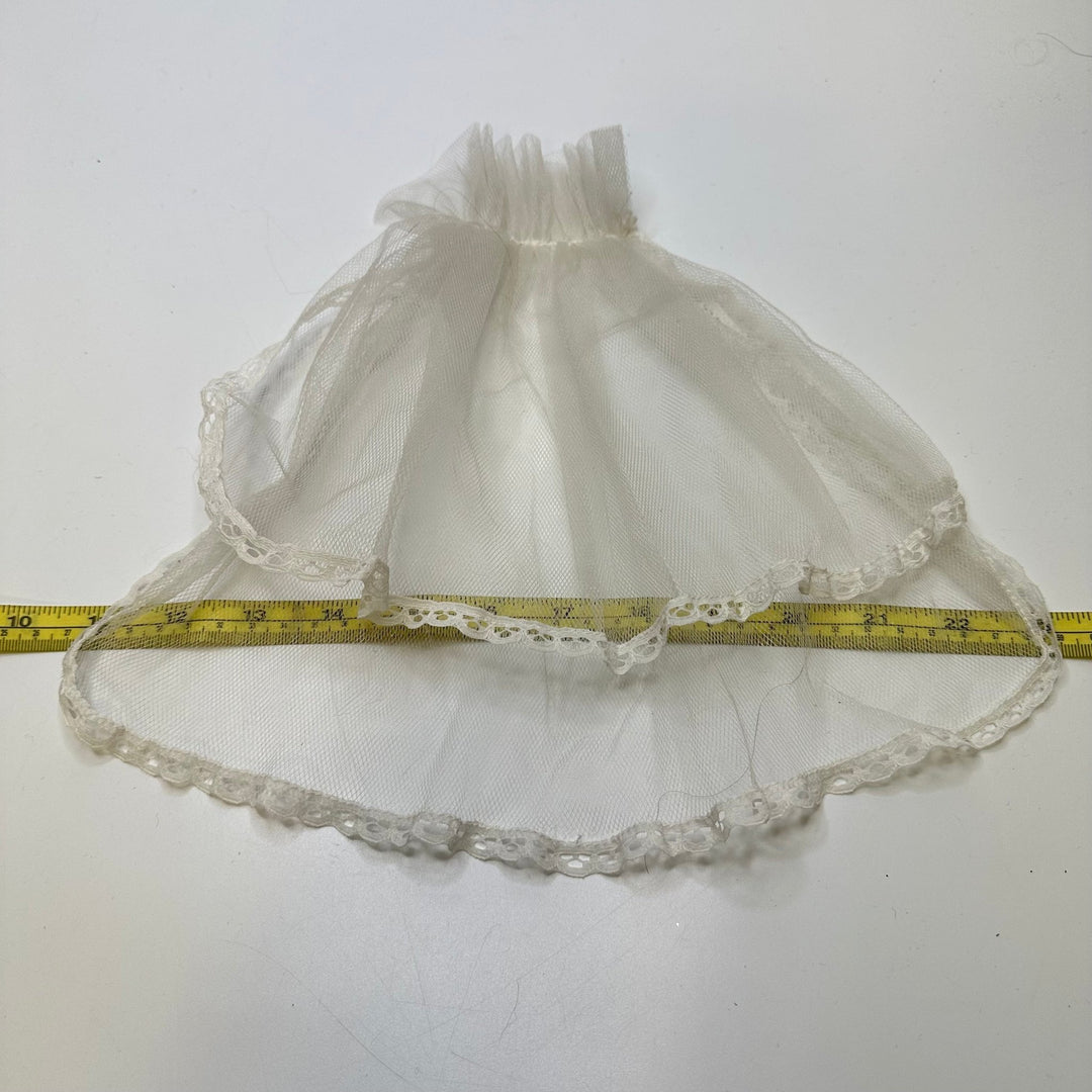 Tulle Doll Skirt Accessories - White - Individual - True Deadstock supplies Fabric by private - Sustainable Textile | FABCYCLE