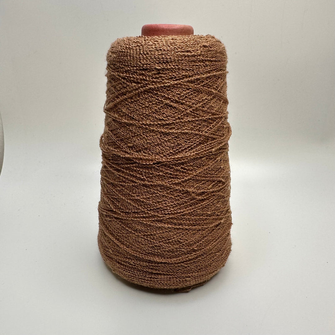 Twisted Cone Yarn - Light Brown - Individual - True Deadstock supplies Fabric by private - Sustainable Textile | FABCYCLE