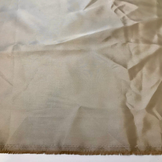 Typewriter - Poly Woven - Light Beige - 2.2M Bundle - True Deadstock fabric Fabric by private - Sustainable Textile | FABCYCLE