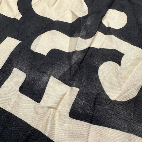 UB - What You Want It To Be - Tencel Woven - Cream/Black Geometric - 2.6M Bundle - True Deadstock fabric Fabric by private - Sustainable Textile | FABCYCLE