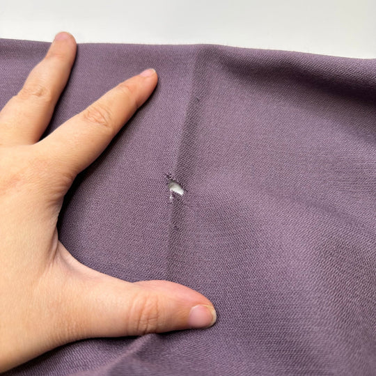 Ube Cake - Wool Woven - Purple - 0.7M Bundle - True Deadstock fabric Fabric by private - Sustainable Textile | FABCYCLE