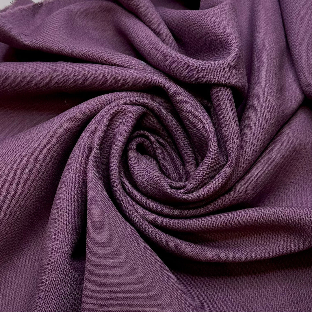Ube Cake - Wool Woven - Purple - 0.7M Bundle - True Deadstock fabric Fabric by private - Sustainable Textile | FABCYCLE