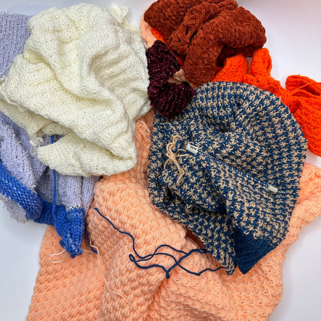 UFO Project Bag Yarn - Multi - 5 Pack - True Deadstock supplies Fabric by private - Sustainable Textile | FABCYCLE