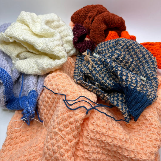 UFO Project Bag Yarn - Multi - 5 Pack - True Deadstock supplies Fabric by private - Sustainable Textile | FABCYCLE