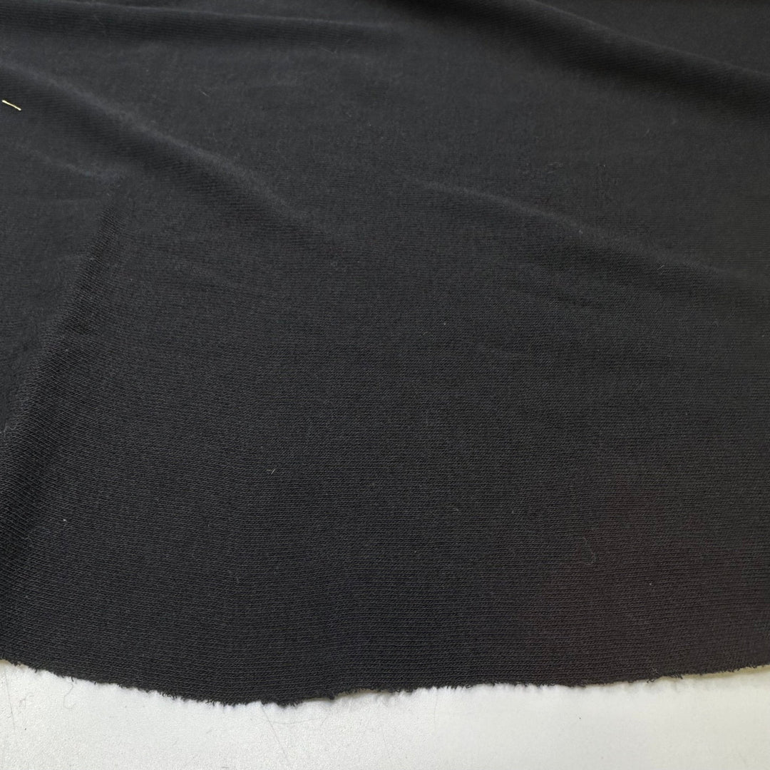 Underneath It All - Rib Knit Wool Knit - Black Mixed Prints - 1.45M Bundle - True Deadstock fabric Fabric by private - Sustainable Textile | FABCYCLE