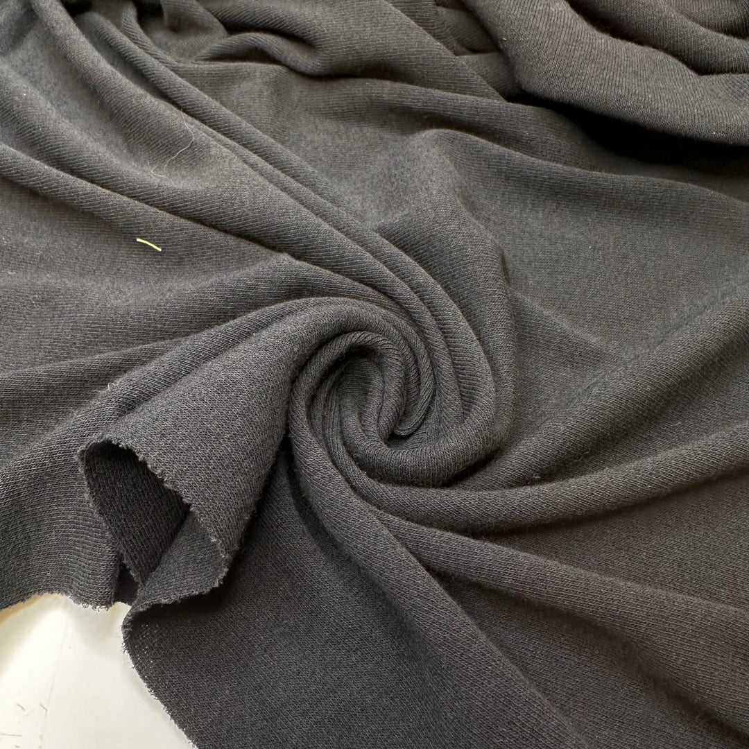 Underneath It All - Rib Knit Wool Knit - Black Mixed Prints - 1.45M Bundle - True Deadstock fabric Fabric by private - Sustainable Textile | FABCYCLE