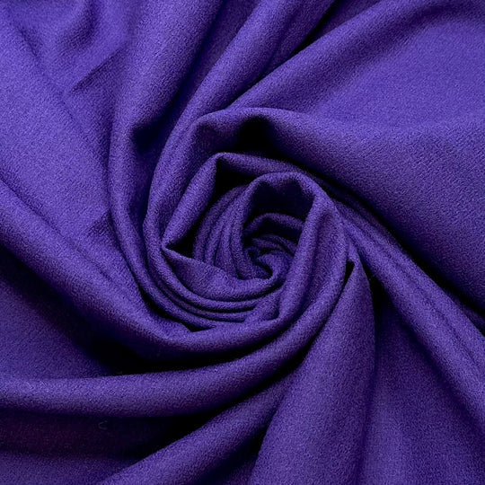 Unforgettable - Crepe Wool Woven - Purple - 1.6M Bundle - True Deadstock fabric Fabric by private - Sustainable Textile | FABCYCLE