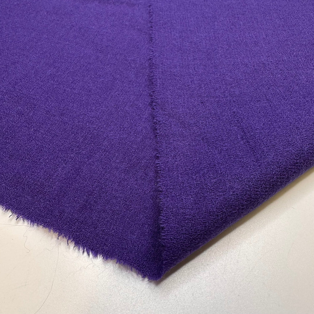 Unforgettable - Crepe Wool Woven - Purple - 1.6M Bundle - True Deadstock fabric Fabric by private - Sustainable Textile | FABCYCLE