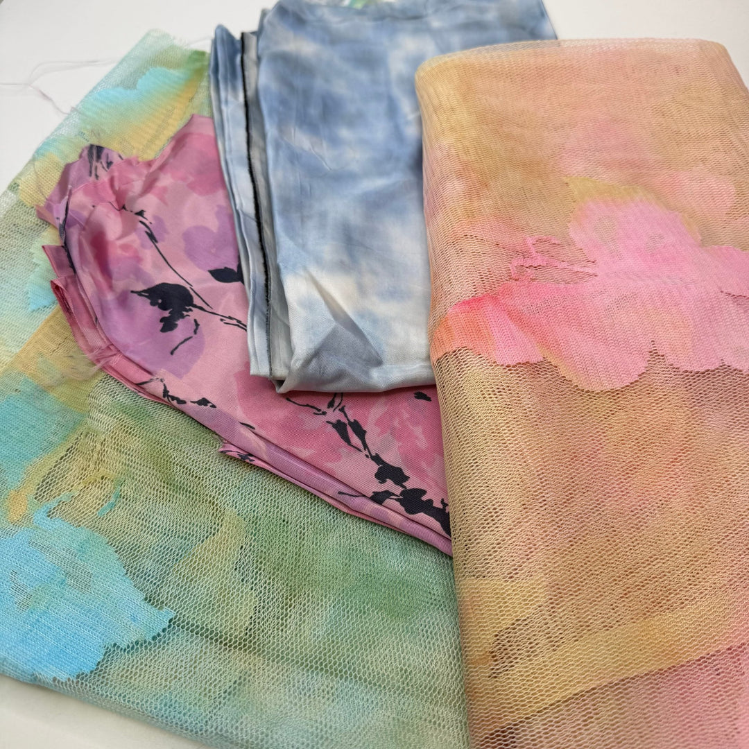 Unicorn Magic - Small Bundles - Fun 4 Pack - True Deadstock Fabric Fabric by FABCYCLE shop - Sustainable Textile | FABCYCLE