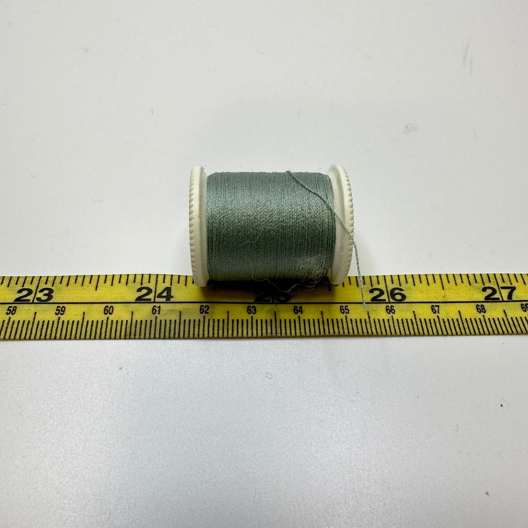 Unknown All Purpose Thread - Green - True Deadstock supplies Fabric by private - Sustainable Textile | FABCYCLE