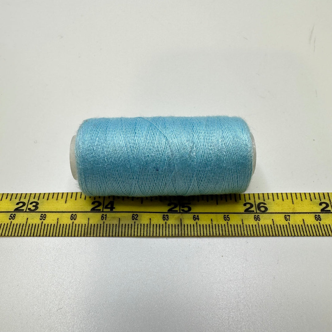 Unknown All Purpose Thread - Light Blue - True Deadstock supplies Fabric by private - Sustainable Textile | FABCYCLE