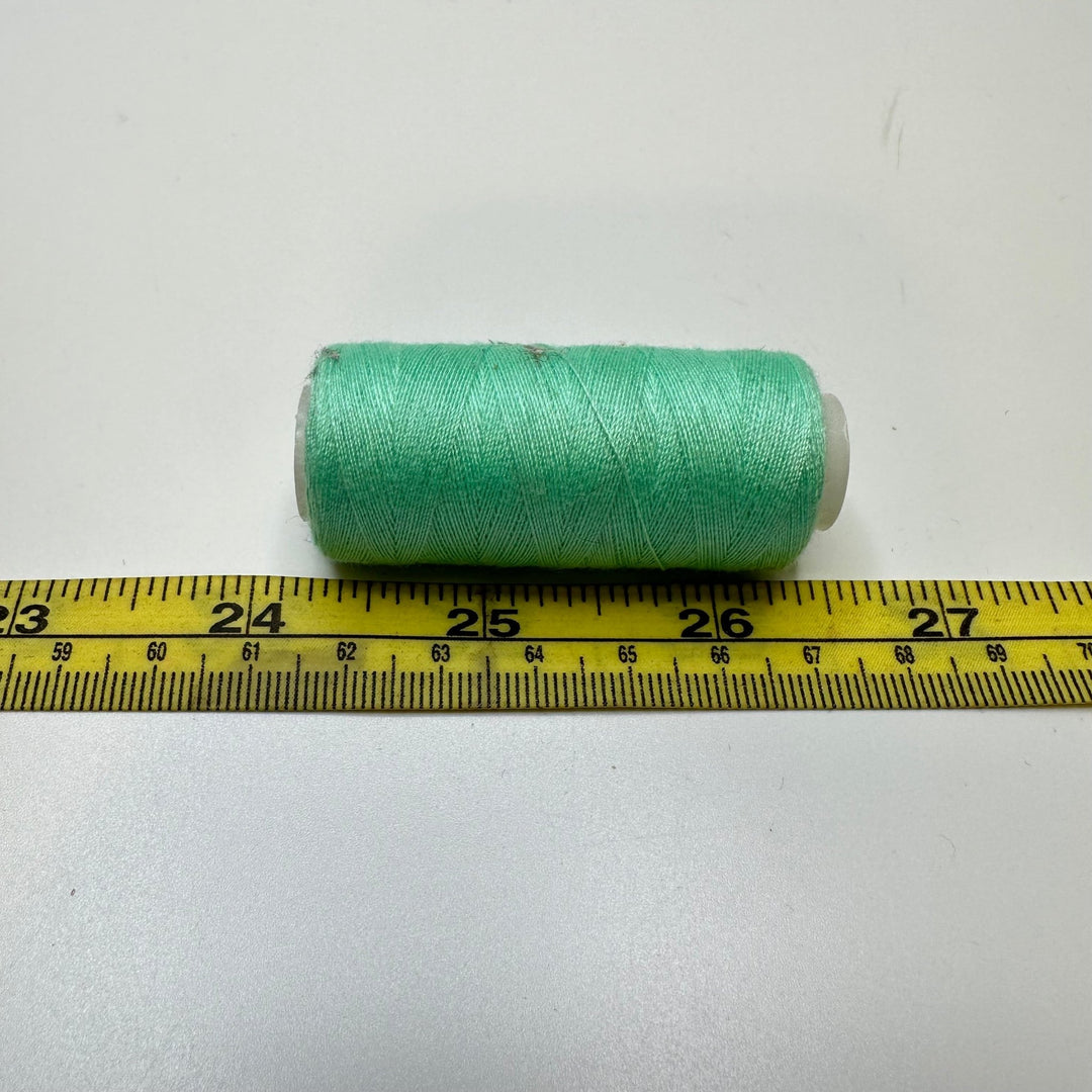 Unknown All Purpose Thread - Light Green - True Deadstock supplies Fabric by private - Sustainable Textile | FABCYCLE