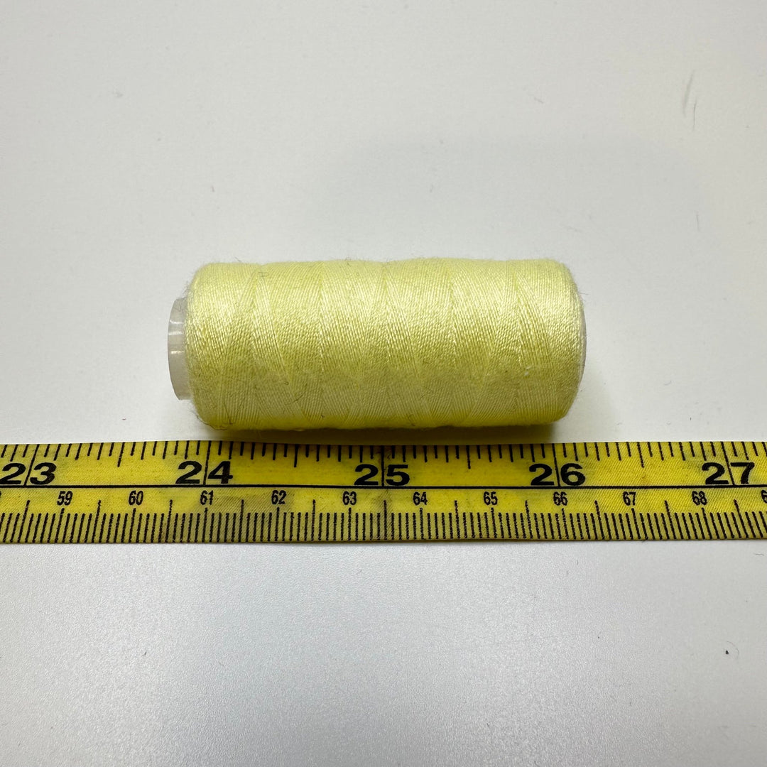 Unknown All Purpose Thread - Light Yellow - True Deadstock supplies Fabric by private - Sustainable Textile | FABCYCLE