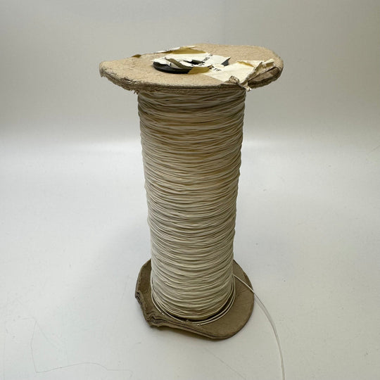 Unknown Beading Twine Thread - Cream - True Deadstock supplies Fabric by private - Sustainable Textile | FABCYCLE