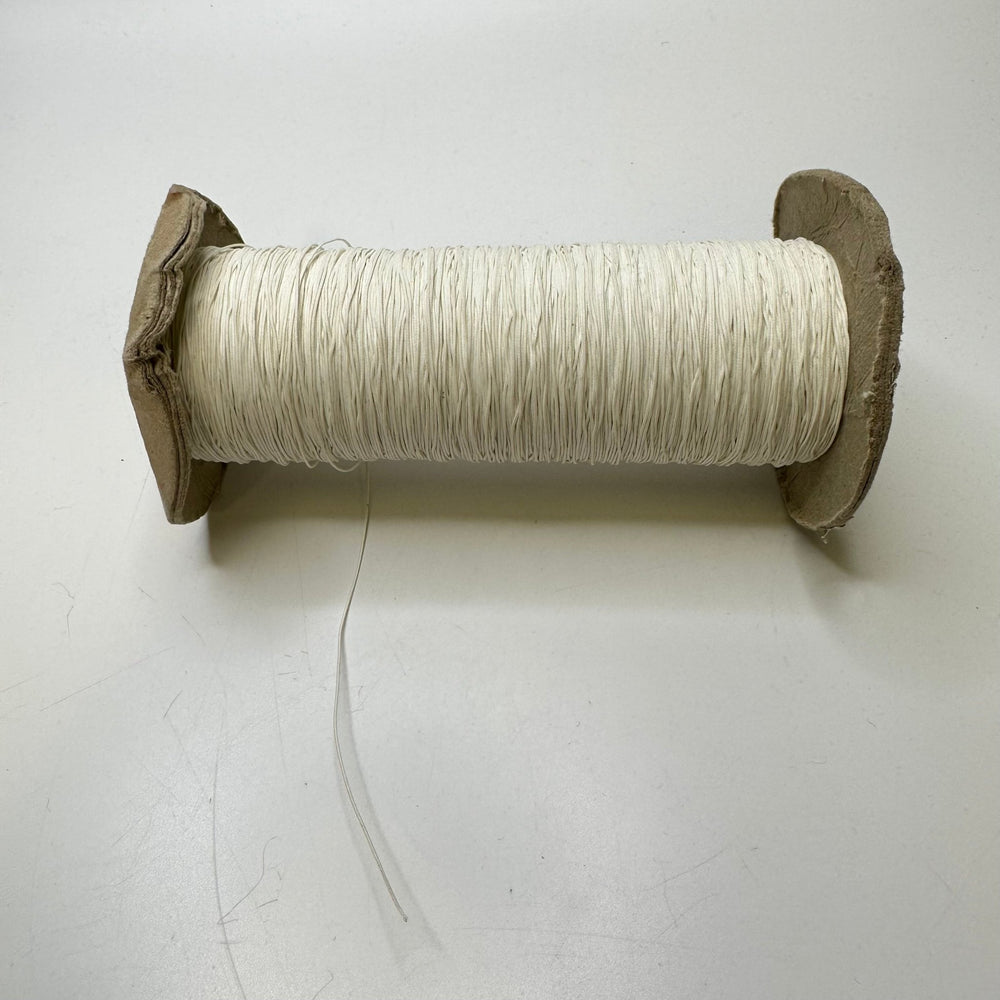 Unknown Beading Twine Thread - Cream - True Deadstock supplies Fabric by private - Sustainable Textile | FABCYCLE