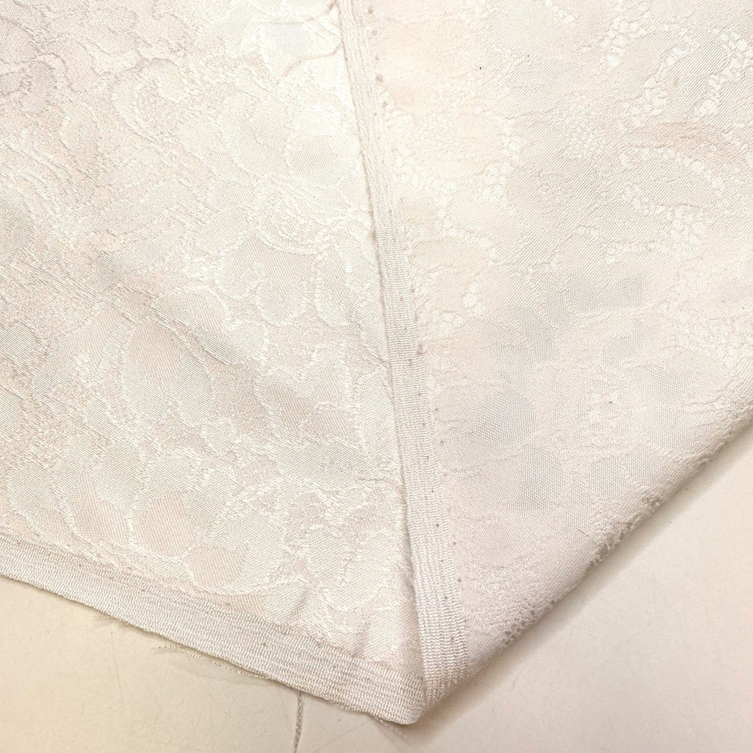 Unoriginal Sin - Poly Woven - White Floral - 1.6M Bundle - True Deadstock fabric Fabric by private - Sustainable Textile | FABCYCLE