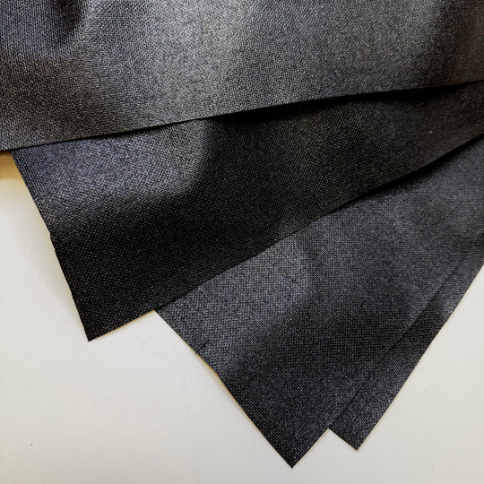 Upholstery Interfacing 4 Pack - Synthetic Blend Woven - Black - True Deadstock fabric Fabric by private - Sustainable Textile | FABCYCLE