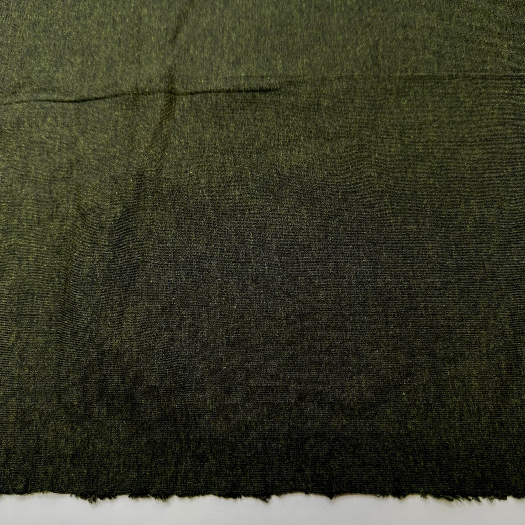 Using Fancy Fabric Before Testing - French Terry Natural Blend Knit - Dark Green - Bundles - True Deadstock fabric Fabric by private - Sustainable Textile | FABCYCLE