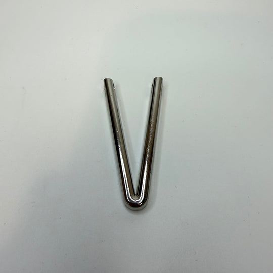 V Shaped Bra Front Separator Insert - Metal - Silver - True Deadstock supplies Fabric by private - Sustainable Textile | FABCYCLE