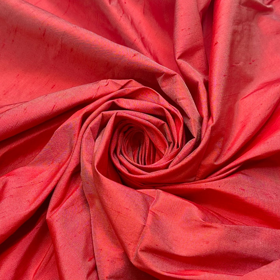 Vampire Ball - Silk Woven - Red - 1.05M Bundle - True Deadstock fabric Fabric by private - Sustainable Textile | FABCYCLE