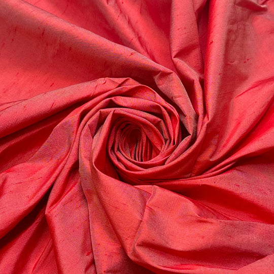 Vampire Ball - Silk Woven - Red - 1.05M Bundle - True Deadstock fabric Fabric by private - Sustainable Textile | FABCYCLE