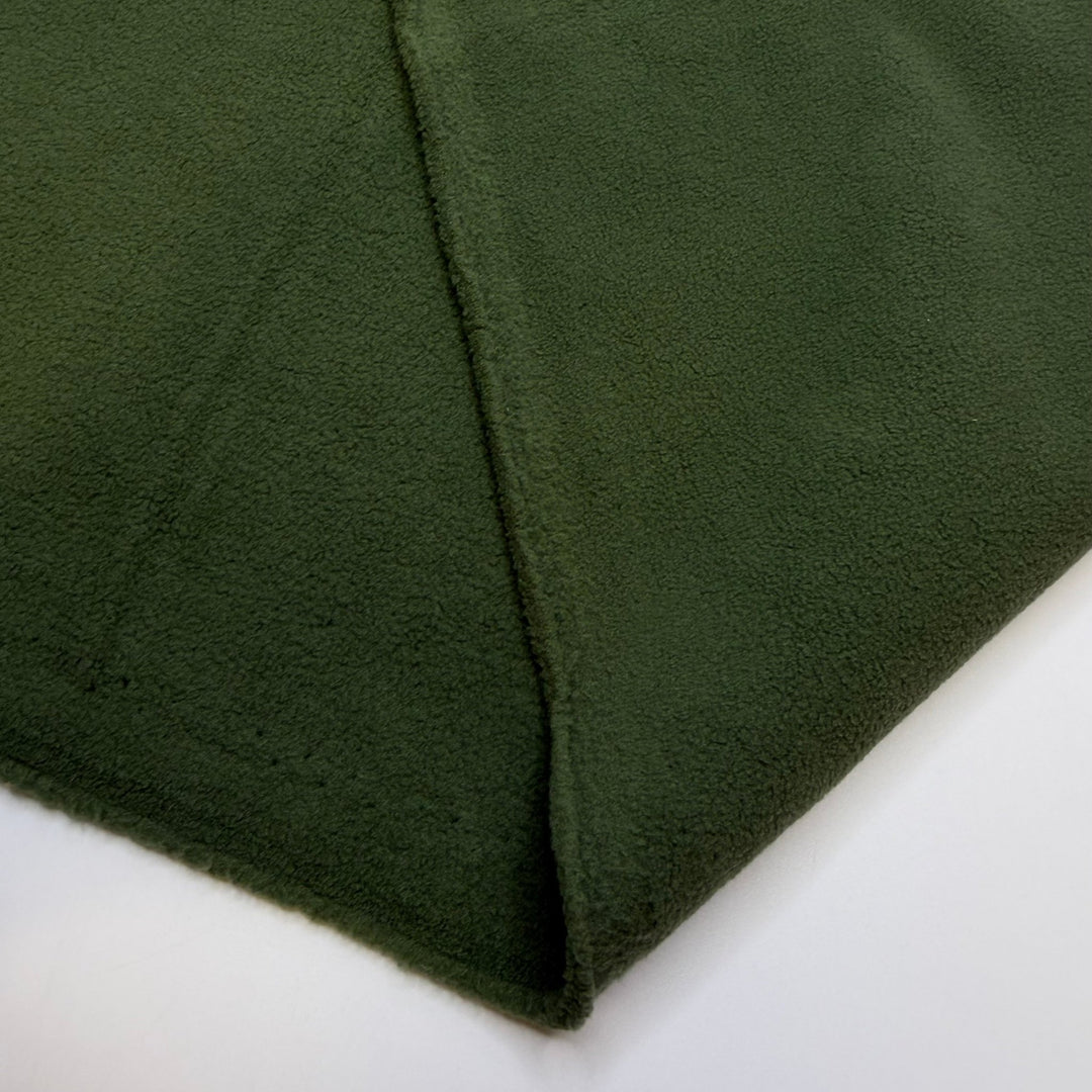 Vancouver Forest Walk - Fleece Polyester Blend Knit - Green - Off Cut - 4 Pack - True Deadstock fabric Fabric by private - Sustainable Textile | FABCYCLE