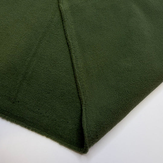 Vancouver Forest Walk - Fleece Polyester Blend Knit - Green - Off Cut - 4 Pack - True Deadstock fabric Fabric by private - Sustainable Textile | FABCYCLE