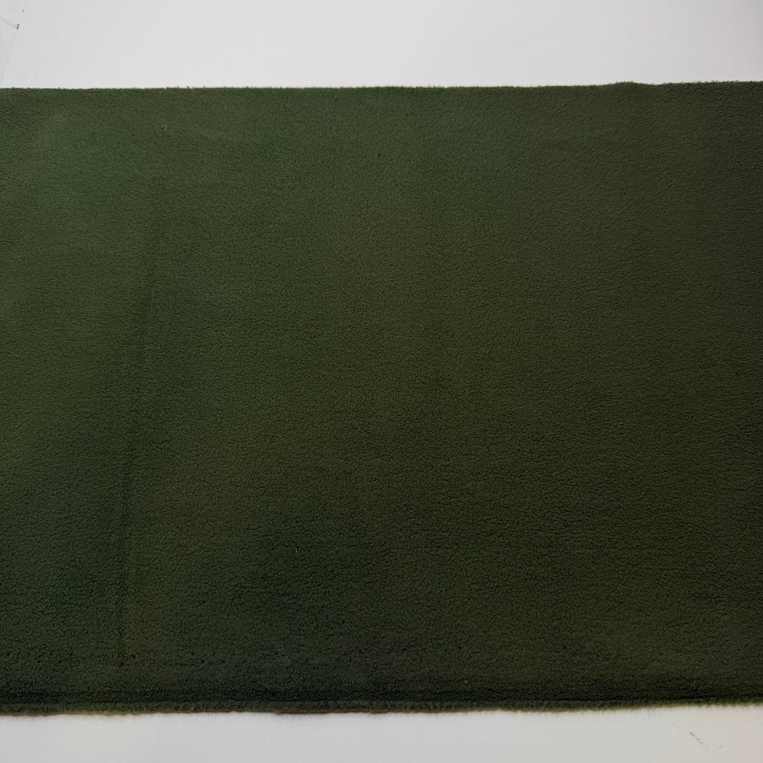 Vancouver Forest Walk - Fleece Polyester Blend Knit - Green - Off Cut - 4 Pack - True Deadstock fabric Fabric by private - Sustainable Textile | FABCYCLE