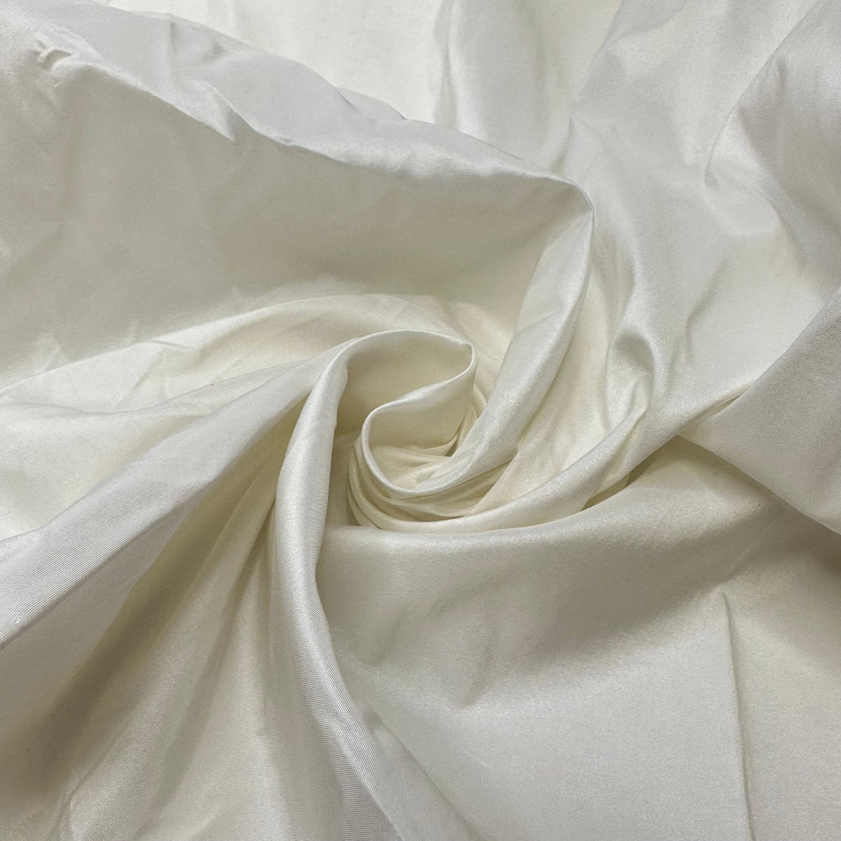 Vanilla Scented Candles - Taffeta Polyester Blend Woven - White - 1.9M Bundle - True Deadstock fabric Fabric by private - Sustainable Textile | FABCYCLE