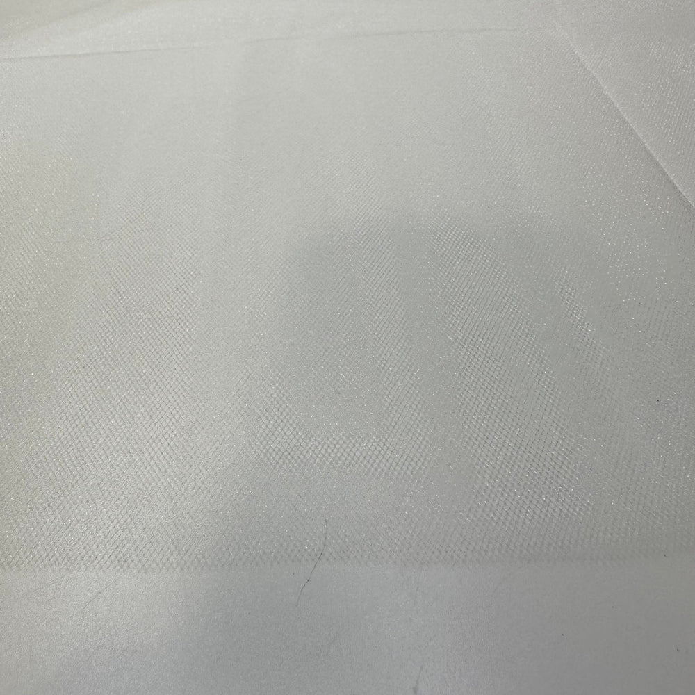 Vanilla Snow - Tulle Poly Knit - Cream - 3M Bundle - True Deadstock fabric Fabric by private - Sustainable Textile | FABCYCLE