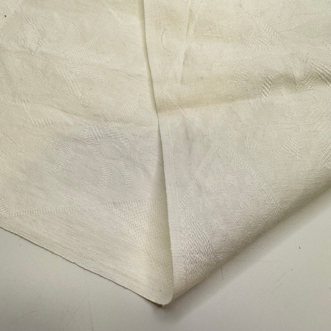 Veganuary - Cotton Woven - White Floral - 1.1M Bundle - True Deadstock fabric Fabric by private - Sustainable Textile | FABCYCLE