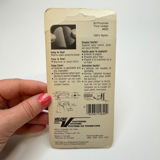 Velcro - Beige - Individual - True Deadstock supplies Fabric by private - Sustainable Textile | FABCYCLE