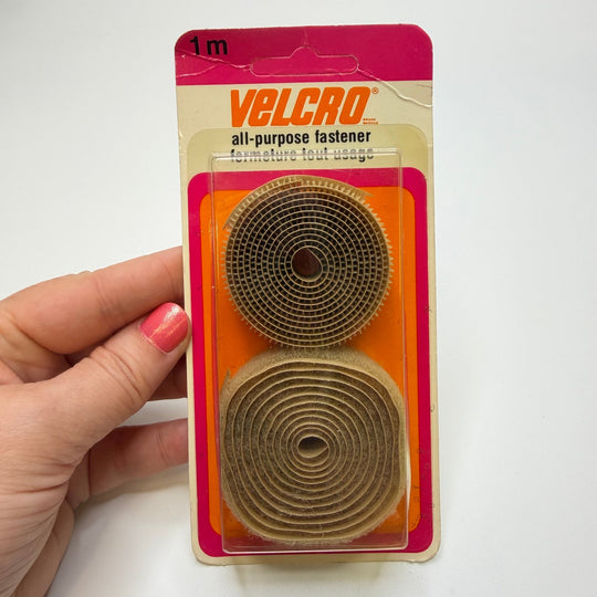 Velcro - Beige - Individual - True Deadstock supplies Fabric by private - Sustainable Textile | FABCYCLE
