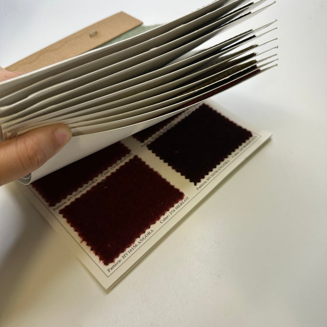 Velvet- Home Décor Sample Books - Rectangle - True Deadstock fabric Fabric by private - Sustainable Textile | FABCYCLE