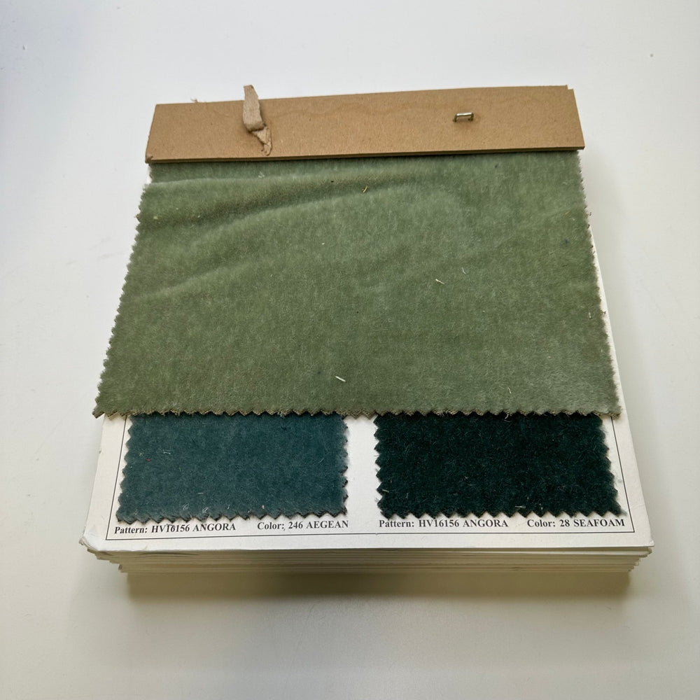 Velvet- Home Décor Sample Books - Rectangle - True Deadstock fabric Fabric by private - Sustainable Textile | FABCYCLE