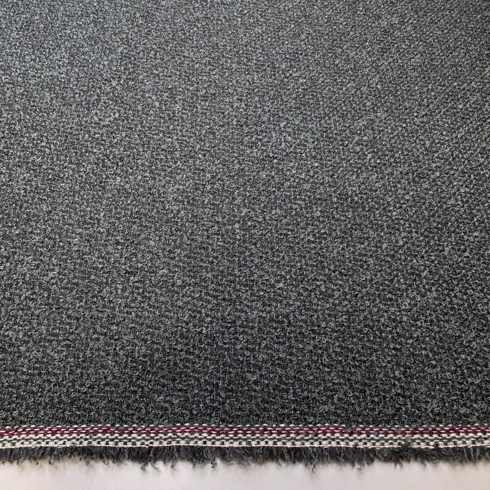 Veterinarian - Poly/Wool Woven - Grey/Blue - 2.1M Bundle - True Deadstock fabric Fabric by private - Sustainable Textile | FABCYCLE