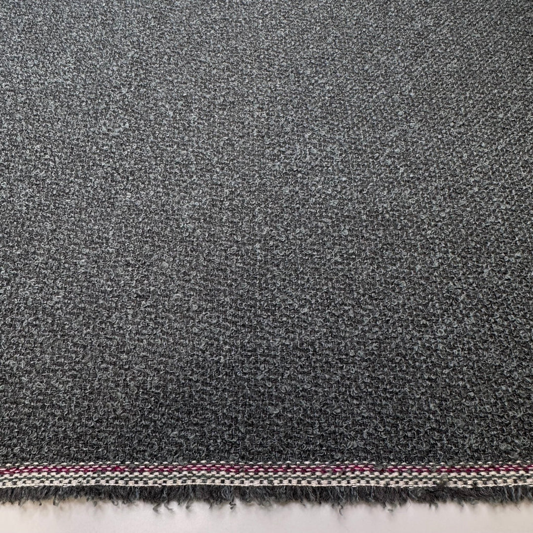Veterinarian - Poly/Wool Woven - Grey/Blue - 2.1M Bundle - True Deadstock fabric Fabric by private - Sustainable Textile | FABCYCLE