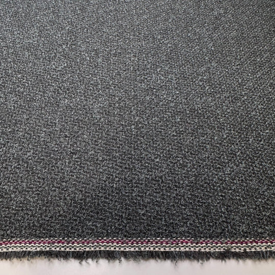 Veterinarian - Poly/Wool Woven - Grey/Blue - 2.1M Bundle - True Deadstock fabric Fabric by private - Sustainable Textile | FABCYCLE