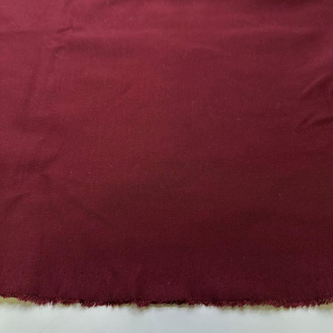 VFW Red Carpet Looks - Cotton Blend Knit - Burgundy - 1M Bundle - True Deadstock fabric Fabric by private - Sustainable Textile | FABCYCLE