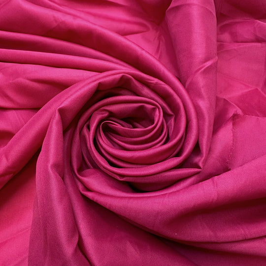 Vibrant Personality - Poly Woven - Magenta - 1.95M Bundle - True Deadstock fabric Fabric by private - Sustainable Textile | FABCYCLE