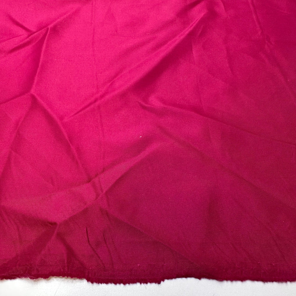 Vibrant Personality - Poly Woven - Magenta - 1.95M Bundle - True Deadstock fabric Fabric by private - Sustainable Textile | FABCYCLE