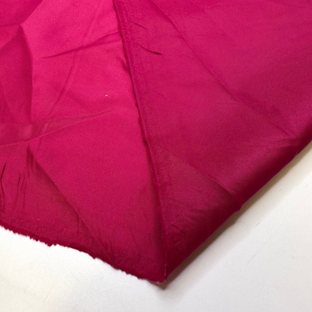 Vibrant Personality - Poly Woven - Magenta - 1.95M Bundle - True Deadstock fabric Fabric by private - Sustainable Textile | FABCYCLE