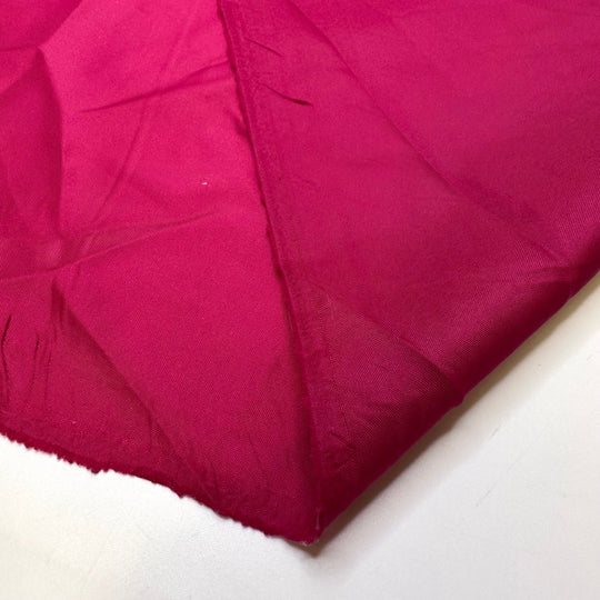 Vibrant Personality - Poly Woven - Magenta - 1.95M Bundle - True Deadstock fabric Fabric by private - Sustainable Textile | FABCYCLE
