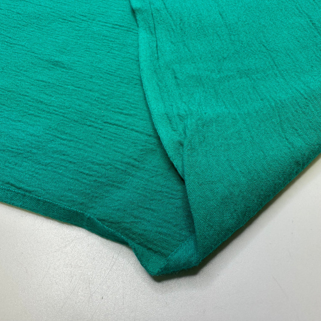 Vibrant Skies - Cotton Blend Woven - Teal - 1.35M Bundle - True Deadstock fabric Fabric by private - Sustainable Textile | FABCYCLE