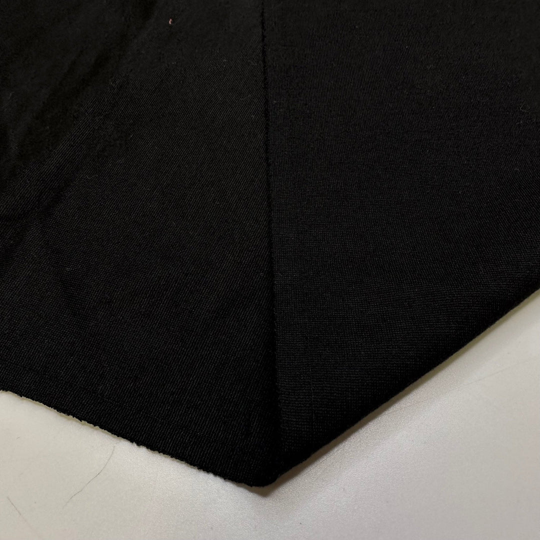 Vintage Films - Cotton Blend Knit - Black - 1.9M Bundle - True Deadstock fabric Fabric by private - Sustainable Textile | FABCYCLE