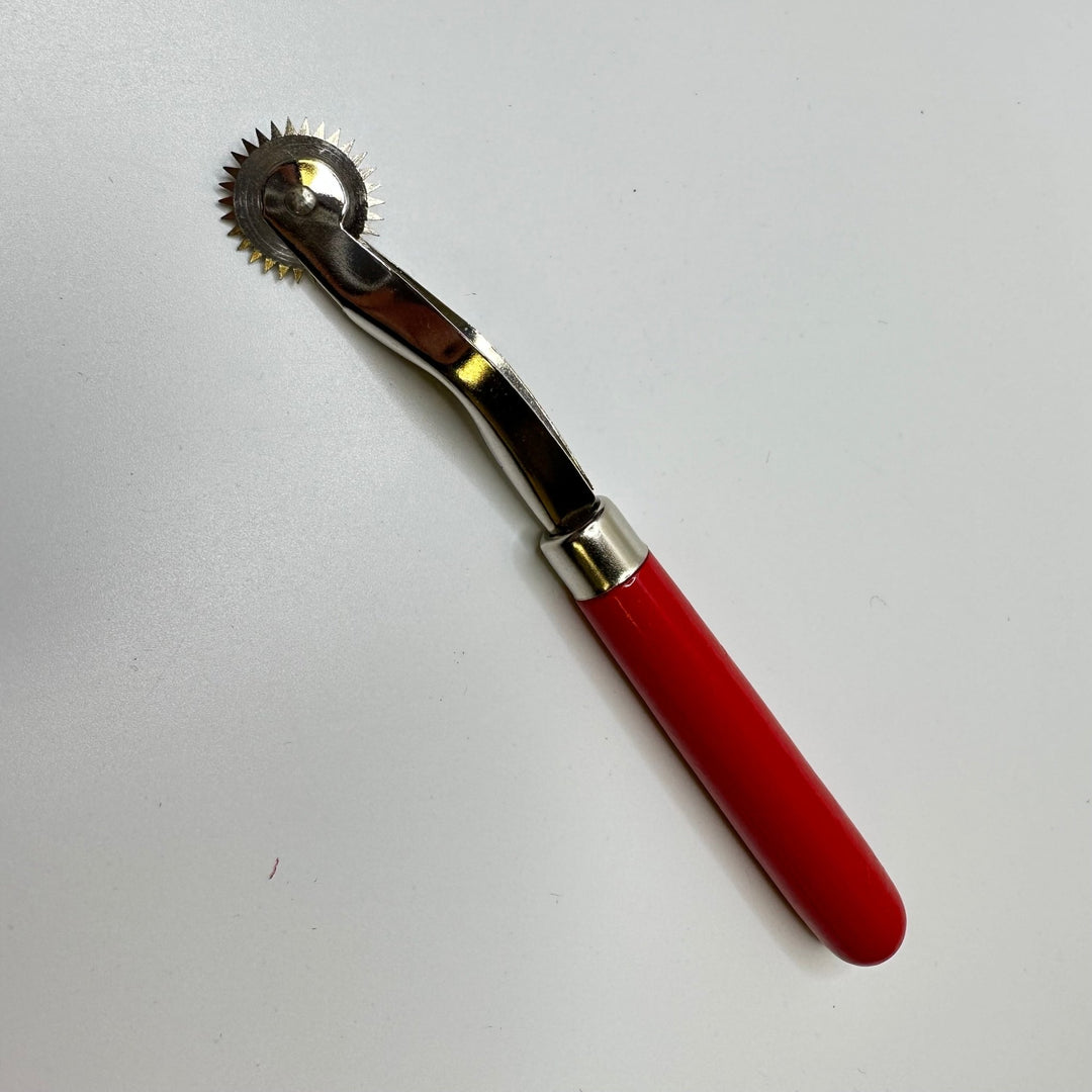 Vintage Pattern Tracer Tools - Red/Silver - Individual - True Deadstock supplies Fabric by private - Sustainable Textile | FABCYCLE