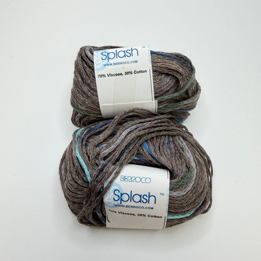 Viscose Cotton Blend Yarn - Grey Green Blue - 2 Pack - True Deadstock supplies Fabric by private - Sustainable Textile | FABCYCLE