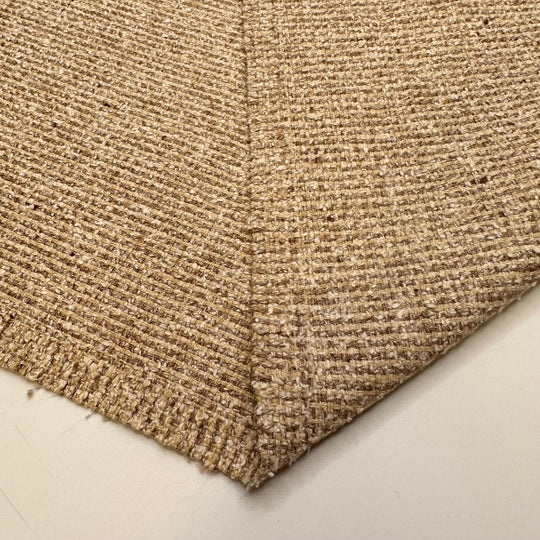 Visiting Grandma - Synthetic Blend Woven - Light Beige - 2.45M Bundle - True Deadstock fabric Fabric by private - Sustainable Textile | FABCYCLE