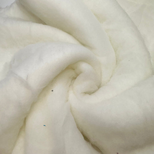 Waiting For Snow - Batting Poly Woven - White - 1.8M Bundle - True Deadstock fabric Fabric by private - Sustainable Textile | FABCYCLE
