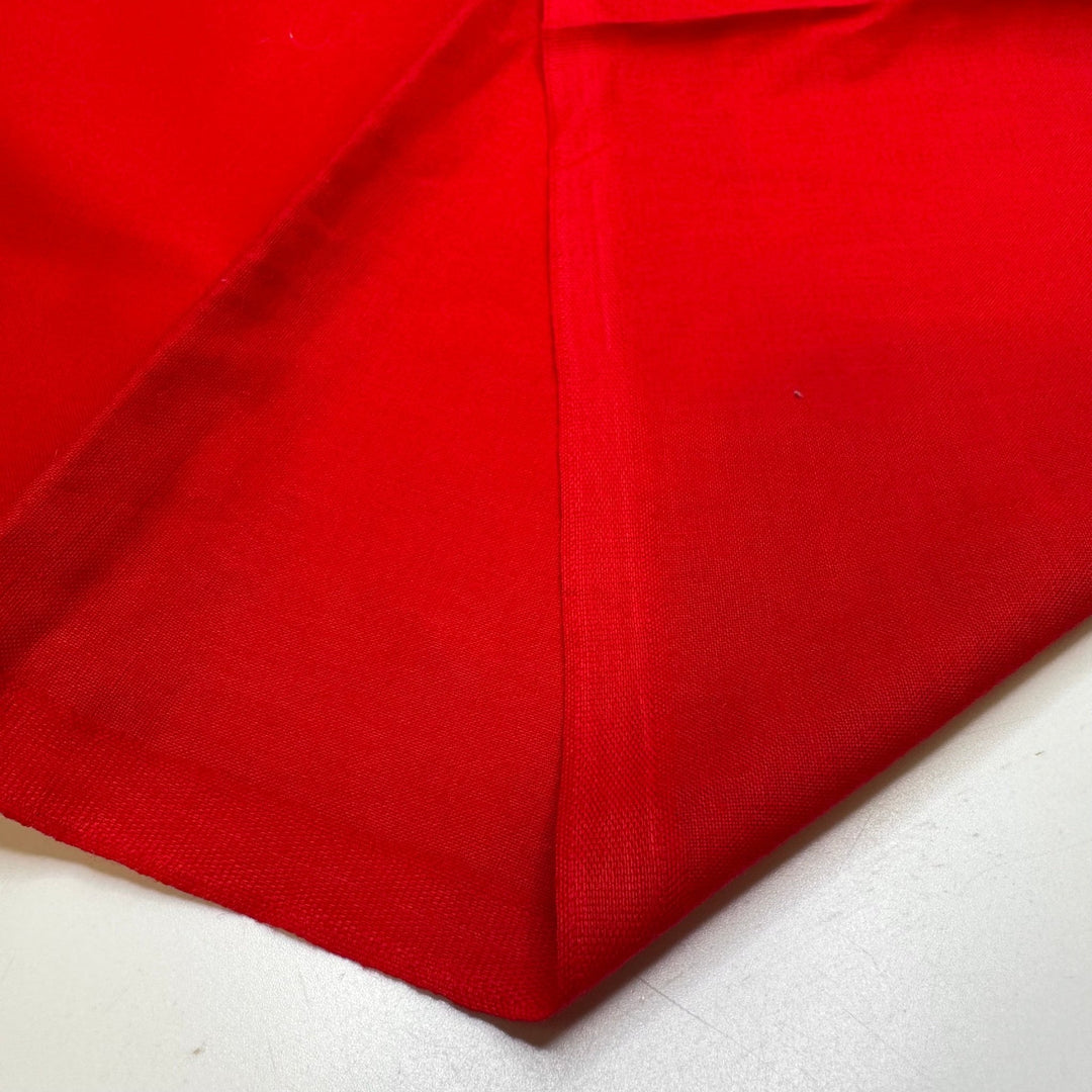 Waking Up Excited - Cotton Woven - Red - Bundles - True Deadstock fabric Fabric by private - Sustainable Textile | FABCYCLE